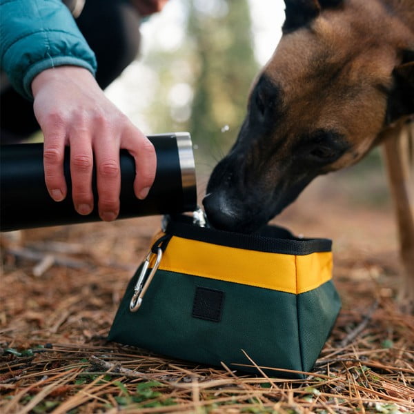 Textilná skladacia cestovná miska ø 18 cm Moss – P.L.A.Y.-image-2