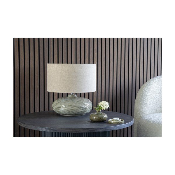 Tmavohnedý okrúhly konferenčný stolík v dekore topoľa ø 80 cm Boavista – House Nordic-image-4