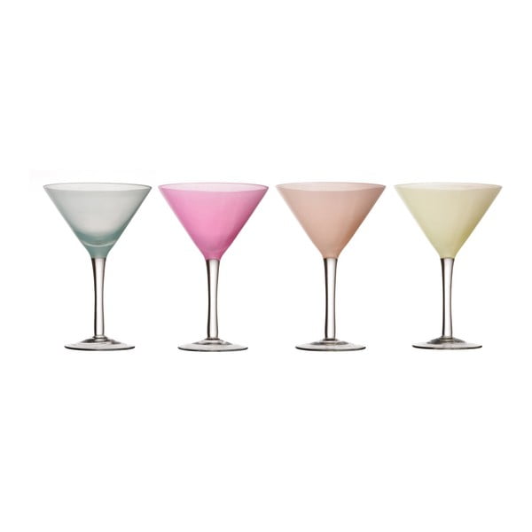 Sada 4 koktejlových pohárov Le Studio Cocktail Glasses