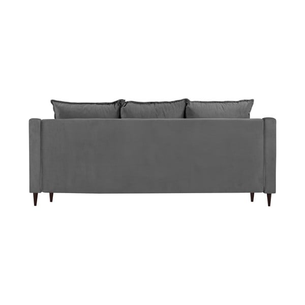 Sivá trojmiestna rozkladacia pohovka s úložným priestorom Mazzini Sofas Freesia-image-3