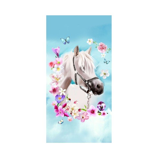 Plážová osuška s potlačou Good Morning My Beauty, 150 x 75 cm