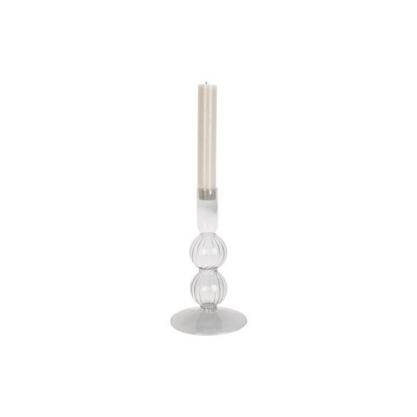 Sklenený svietnik PT LIVING Swirl Bubbles-image-3