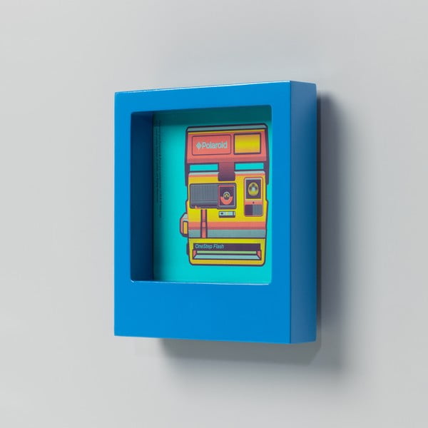 Modrý rámik na fotografiu Polaroid-image-1