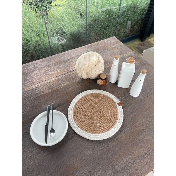 Prestieranie z juty ø 33 cm Wicker – Mila Home Luxury-image-2