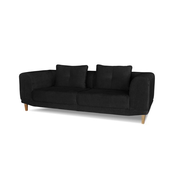 Čierna trojmiestna pohovka Windsor & Co. Sofas Sigma-image-2