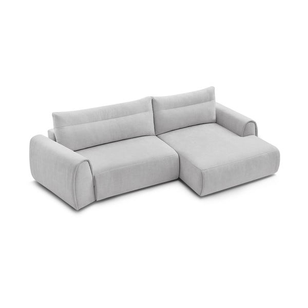 Svetlosivá rohová pohovka Aden – Bobochic Paris-image-4