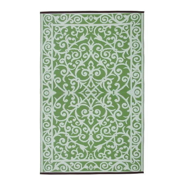 Mätovozelený obojstranný vonkajší koberec Green Decore Gala, 90 × 150 cm