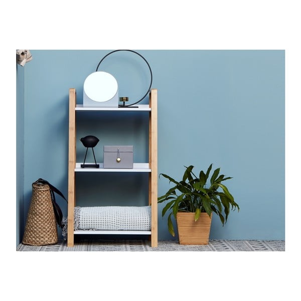 Bambusový kúpeľňový regál s 3 policami Wenko Finja-image-3