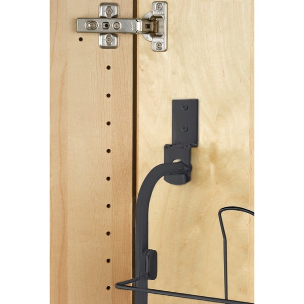 Čierny kovový držiak na topánky Wenko-image-1