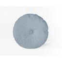Svetlomodrý vankúš Really Nice Things Cojin Redondo Light Blue, ⌀ 45 cm