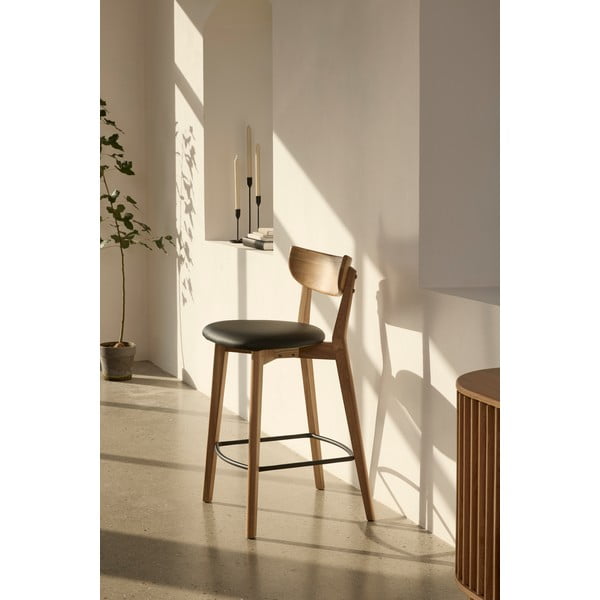 Barová stolička z dubového dreva Unique Furniture Pero-image-1