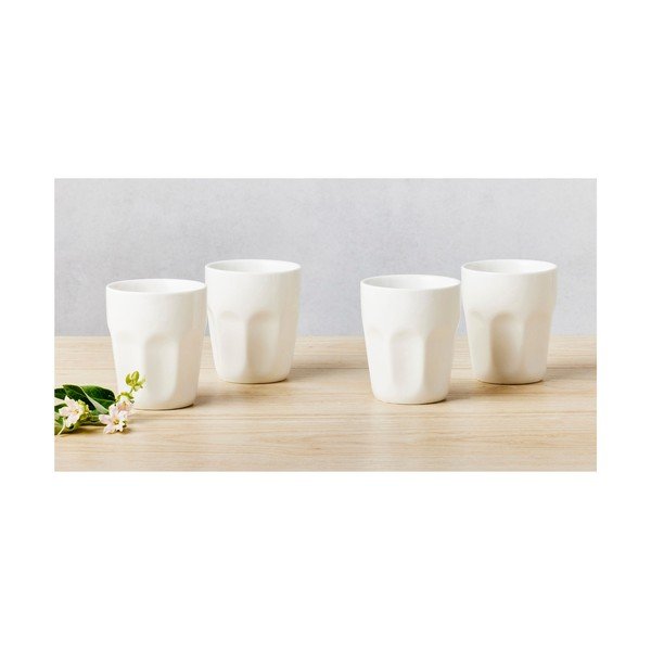 Biele porcelánové hrnčeky v súprave 4 ks 200 ml Basic – Maxwell & Williams-image-1
