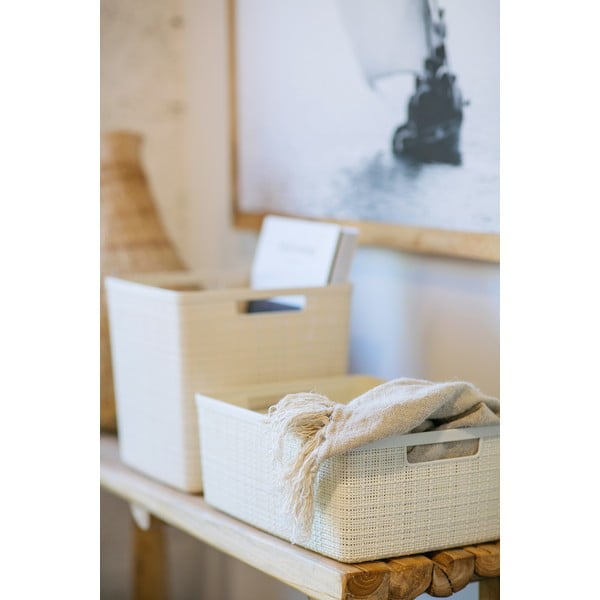 Úložný plastový košík Jute – Curver-image-1