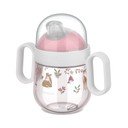 Svetloružový plastový detský hrnček 200 ml Fairy Garden by Little Dutch – Mepal