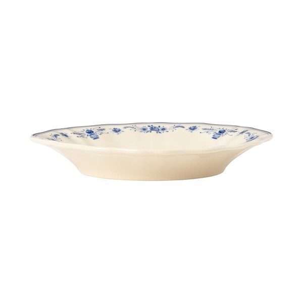 Modrý/béžový hlboký  kameninový tanier ø 24,5 cm Vila – Costa Nova-image-3