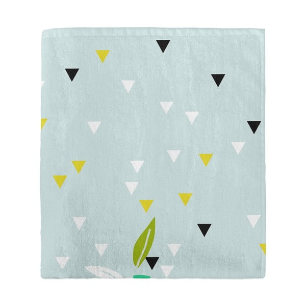 Svetlozelená detská osuška 150x70 cm Panda - Moshi Moshi-image-3