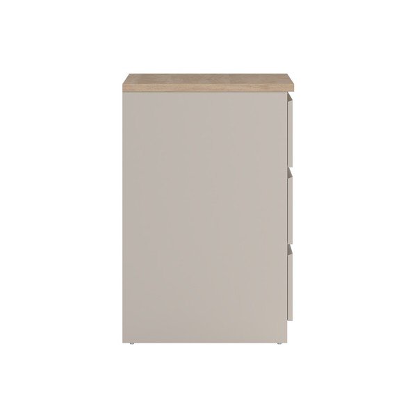 Krémovobiela komoda 154x76x50 cm Naia – Tvilum-image-4