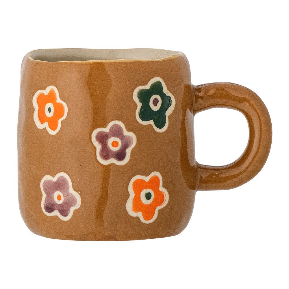 Hnedý kameninový detský hrnček 130 ml Addy – Bloomingville Mini