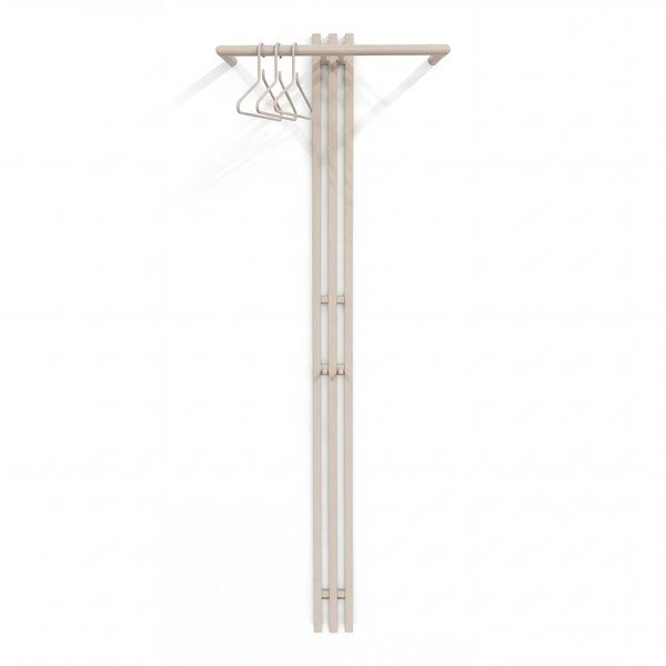 Taupe oceľový nástenný vešiak 65 cm Senza – Spinder Design