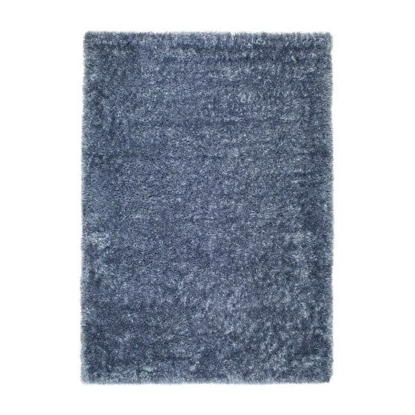 Modrý koberec vhodný aj do exteriéru Universal Aloe Liso, 140 × 200 cm