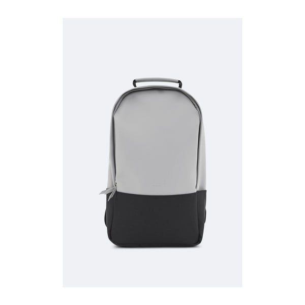 Sivo-čierny batoh s vysokou vodeodolnosťou Rains City Backpack