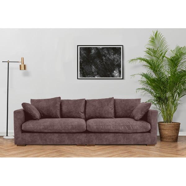 Tmavohnedá pohovka 266 cm Comfy – Scandic-image-1