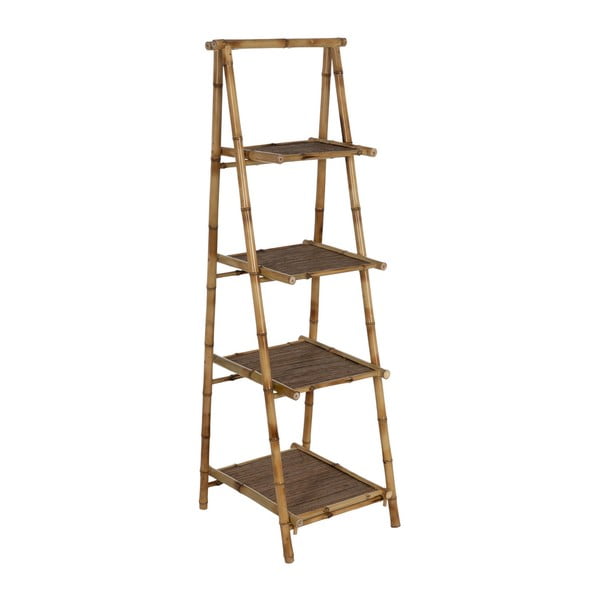 Bambusový regál v prírodnej farbe 48x152x50 cm Manali – Ixia