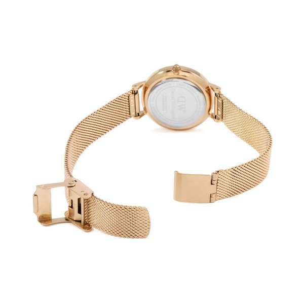 Dámske hodinky v ružovozlatej farbe Daniel Wellington Petite Mel, ⌀ 28 mm-image-4