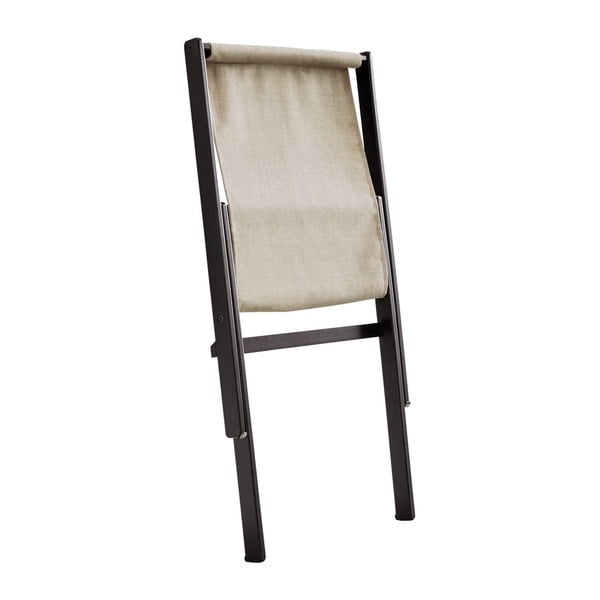 Čierne skladacie kreslo z bukového dreva Karup Design Boogie Black/Linen-image-3