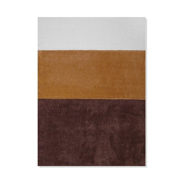 Detský koberec Mavis Brown Stripes, 100x150 cm