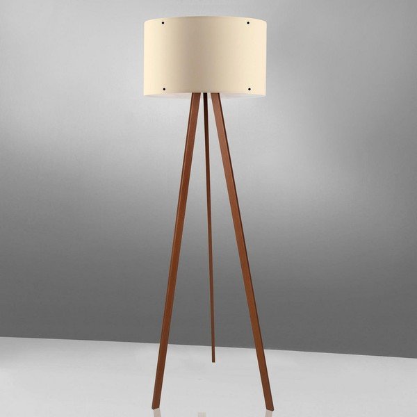 Biela stojacia lampa Woddy-image-1