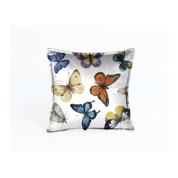 Obliečka na vankúš z mikrovlákna Surdic Terciopelo Butterfly Day, 45 × 45 cm
