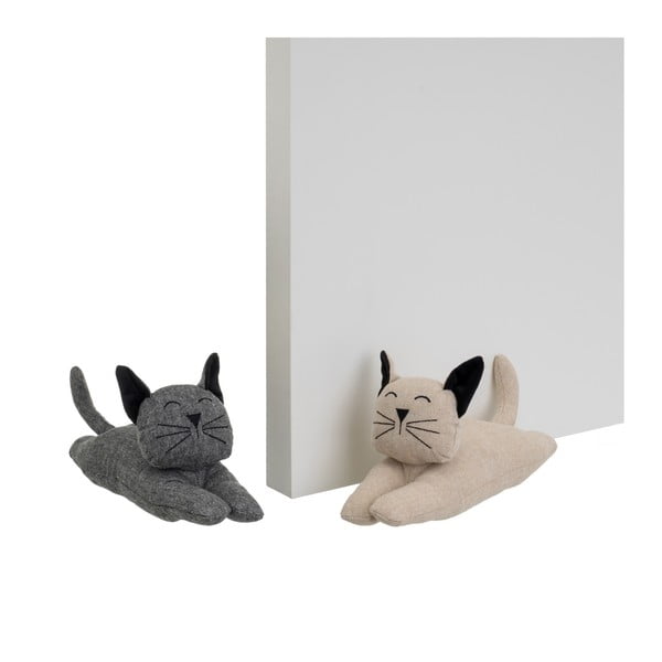Zarážky do dverí v súprave 2 ks Cat – Casa Selección-image-1