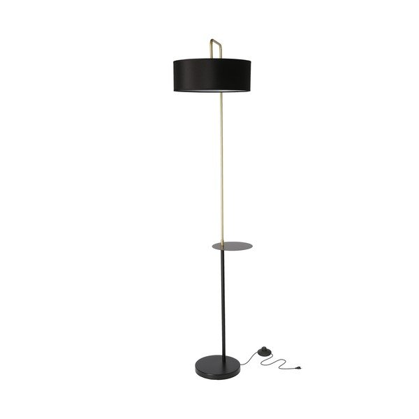 Čierna stojacia lampa (výška 172 cm) Impact - Candellux Lighting-image-1
