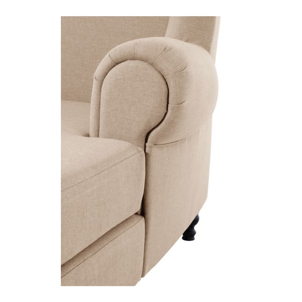 Hnedé kreslo ušiak Max Winzer Mareille Sand-image-4