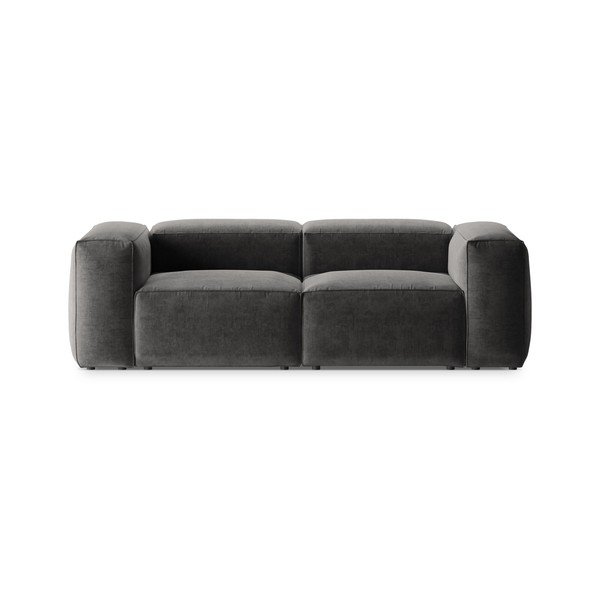 Tmavosivá pohovka 224 cm Bergamo – Cosmopolitan Design
