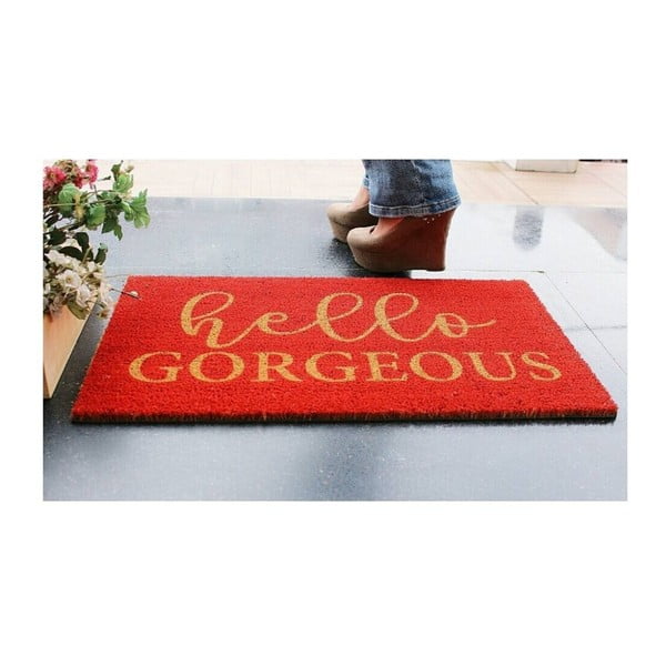 Rohožka Doormat Hello Gorgeous, 70 × 40 cm