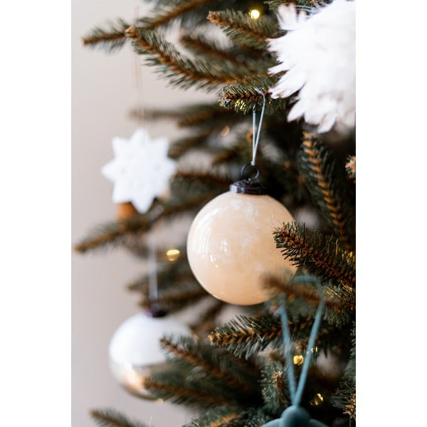 Sklenená vianočná ozdoba Nancy – Bloomingville-image-1