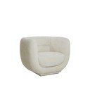 Krémové kreslo Kialy – Light & Living