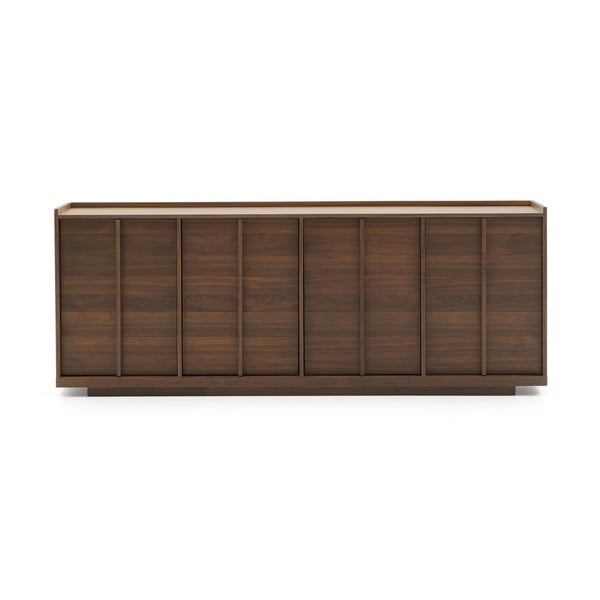 Hnedá komoda v dekore orecha 200x80x45 cm Onix – Kave Home