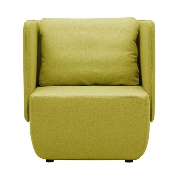 Žlté kreslo Softline Opera Low