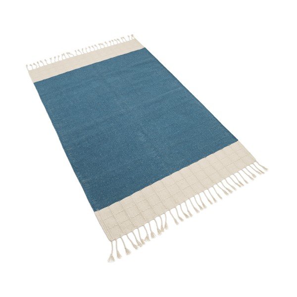 Modrý koberec 150x100 cm Lucia - Nattiot-image-4