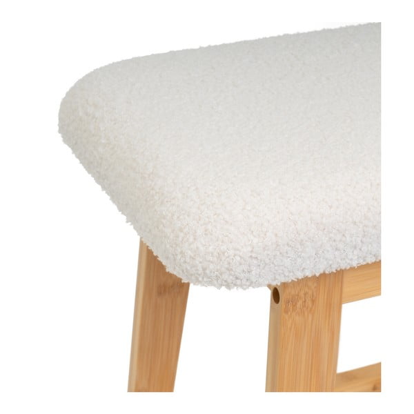 Lavica v bielo-prírodnej farbe – Casa Selección-image-1