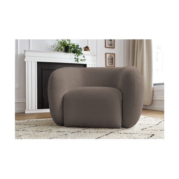 Svetlohnedé kreslo Celine – Bobochic Paris-image-1