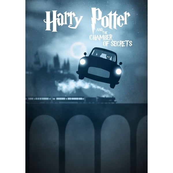 Plagát Blue-Shaker Harry Potter 10, 30 x 40 cm