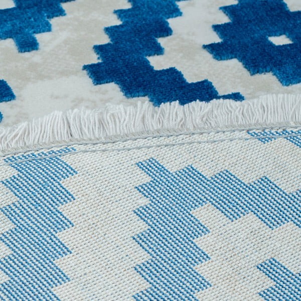 Koberec Munico Azul, ⌀ 150 cm-image-1