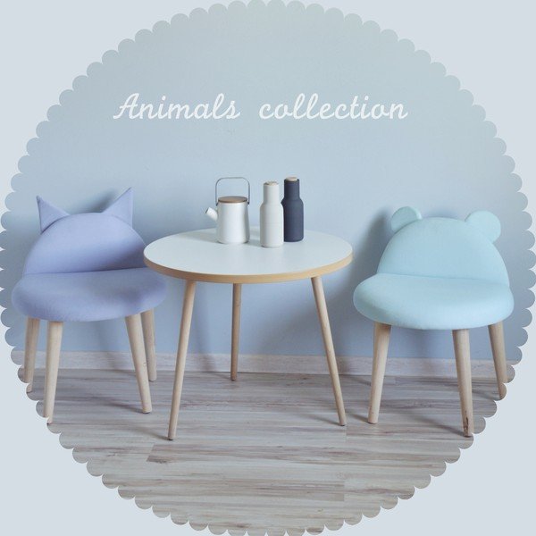 Detské kresielko Kitty, svetlofialové-image-1