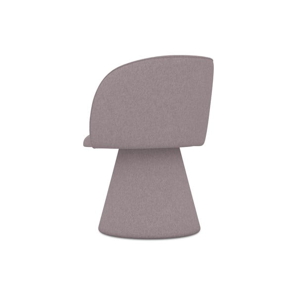 Čalúnené jedálenské kreslo v levanduľovej farbe Maia – Makamii-image-3
