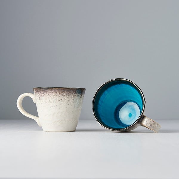 Modro-biely keramický hrnček MIJ, 250 ml-image-4