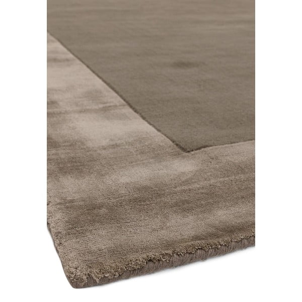 Hnedý ručne tkaný koberec s prímesou vlny 160x230 cm Ascot – Asiatic Carpets-image-2